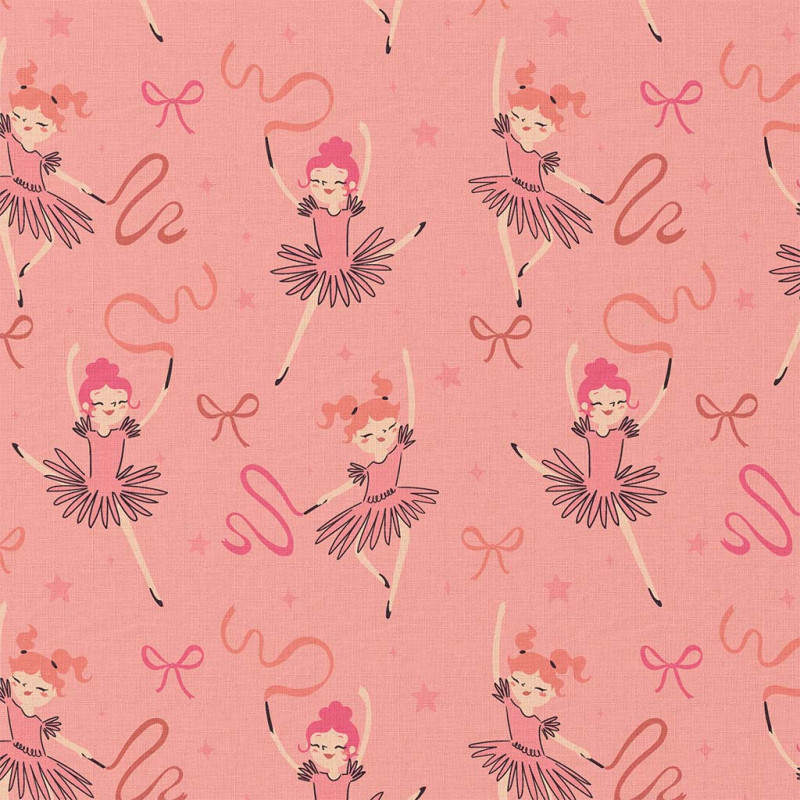 Printed Cotton AXELLE Pink / Candy